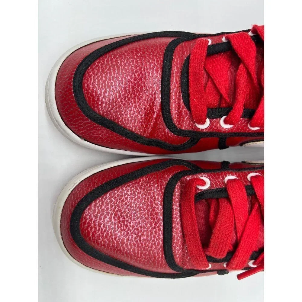 Nike Men Vandal High University Red Sneakers Size 9.5